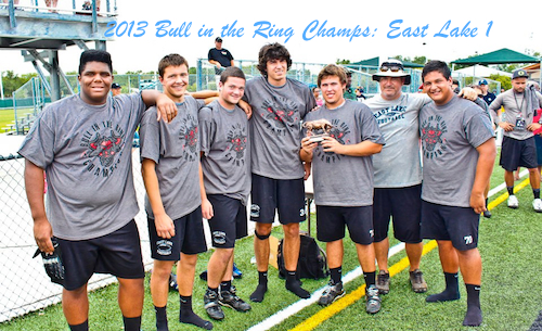 East Lake 1, Bull in the Ring Champs