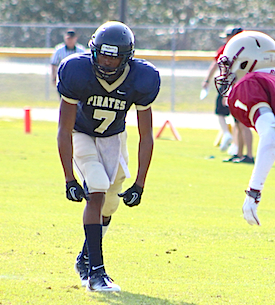 Jaylaan Wimbush, Boca Ciega WR #7