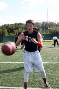 Clearwater QB Garrison Bryant at Ignite in January