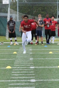 Jesuit's Malik Davis at Ignite this past January.