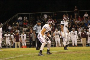 [[Brandon's Dakota Trice (#21) against Armwood in the second round of the playoffs last season]]