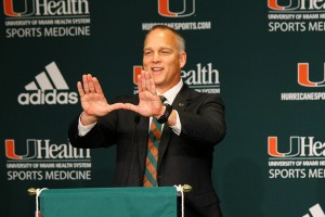 They've got their guy, and Coach Richt hopes to return his alma mater to glory. Photo courtesy of themiamihurricane.com