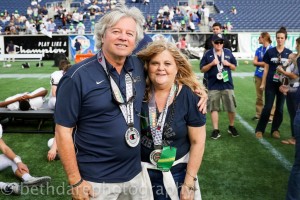 Bob and Beth Dare at the Class 2A State Championship game in 2015. Photo used with permission of Beth Dare Photography.