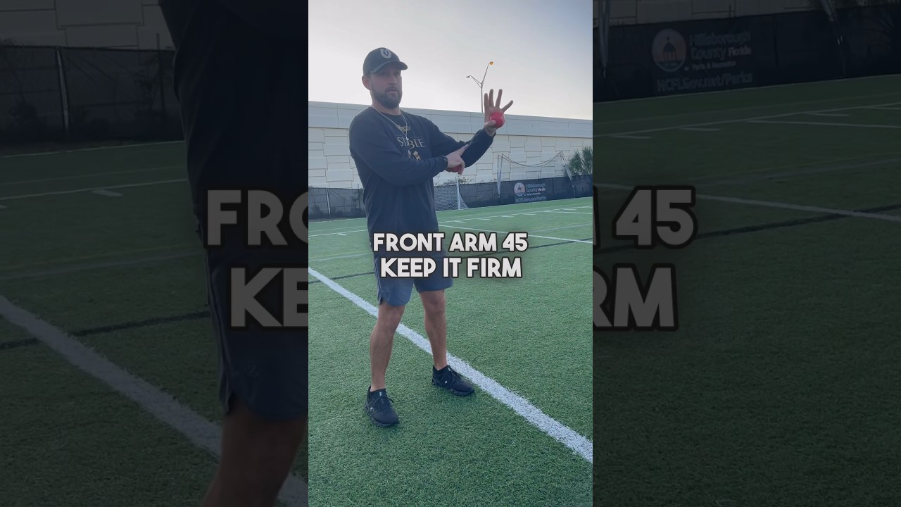 Control the front side! #football #qb #quarterback