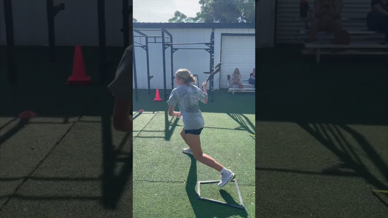 Beginner laxers working the Hitch and Go and Hitch and Split. #lacrosse #lacrossetraining #lax