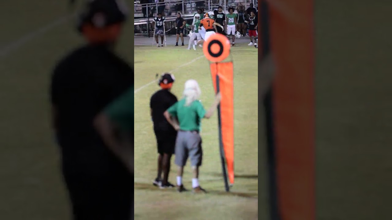 He’s a Monster Aiden Holewski, Gulf ATH vs Zephyrhills #football #okpreps #privateschoolfootball