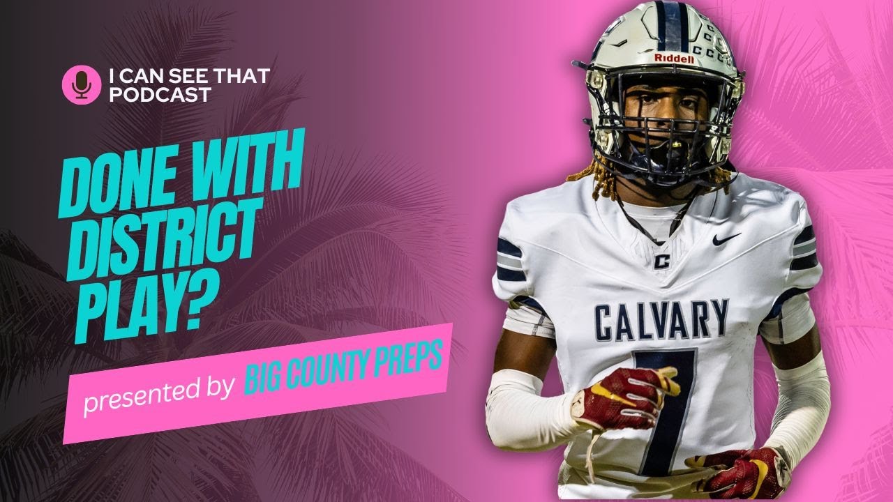 Rethinking District Play in High School Football: I Can See That Podcast