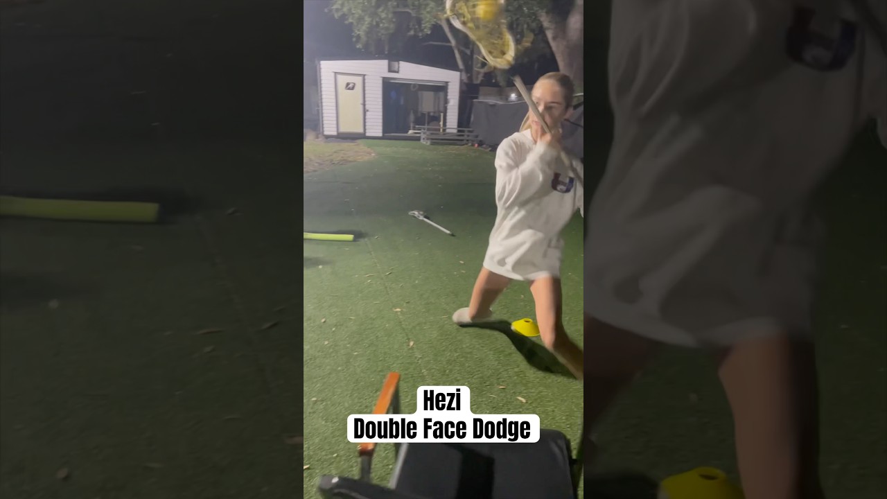 Eliminate your defender with three easy moves: 1) slide/hop hezi 2) #Facedodge 3) face dodge #lax