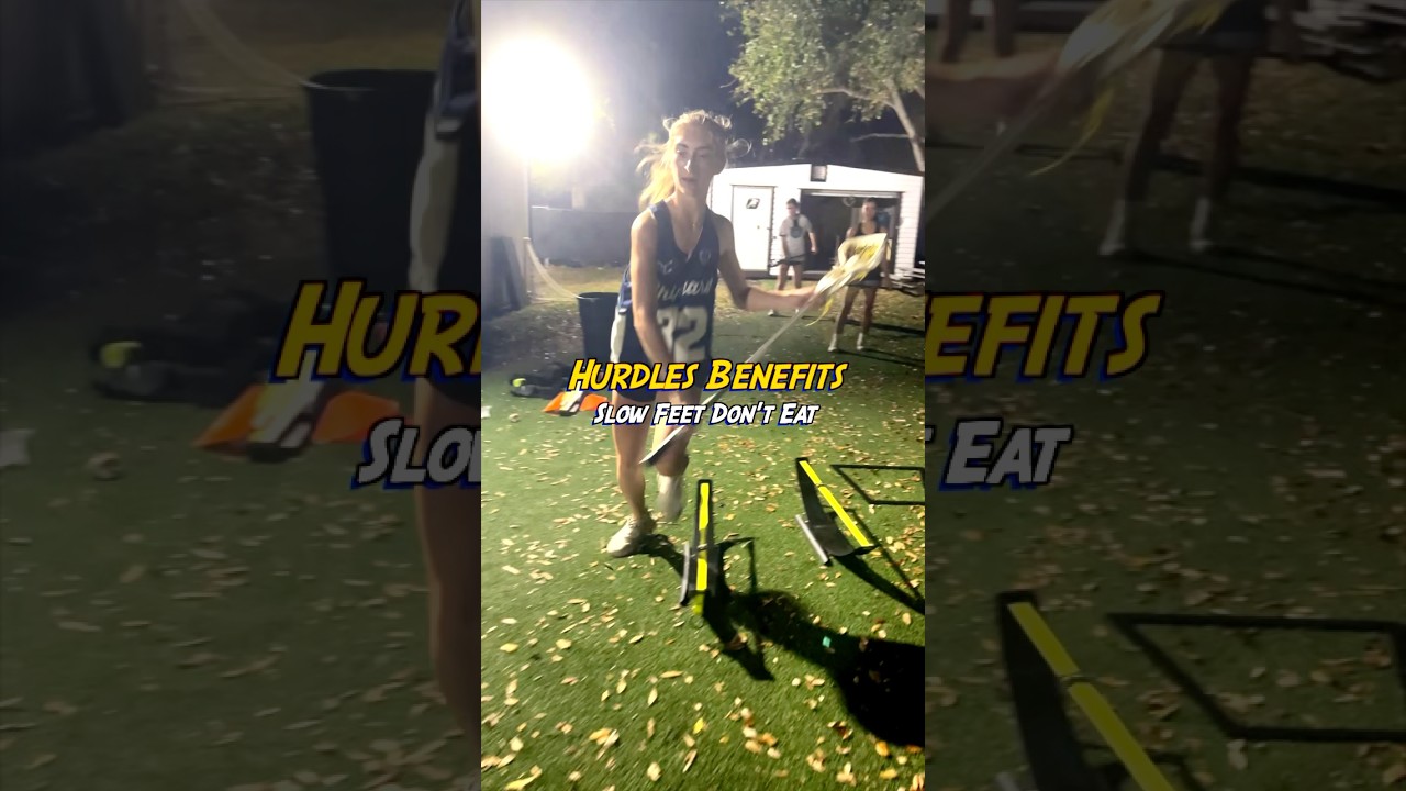 Level up your lacrosse dodges with this simple footwork drill! ⚡️ #lacrosse #footwork #dodging #lax